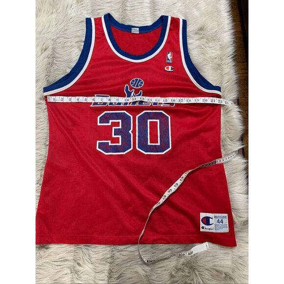 Vintage NBA Champion Washington Bullets Rasheed Wallace Jersey Size 44 - Picture 5 of 9